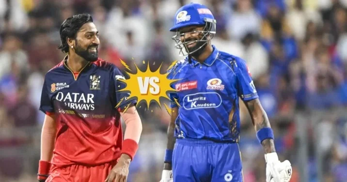 Mumbai Indians vs Royal Challengers Bengaluru Match Scorecard