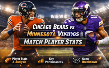 Chicago Bears vs Minnesota Vikings Match Player Stats