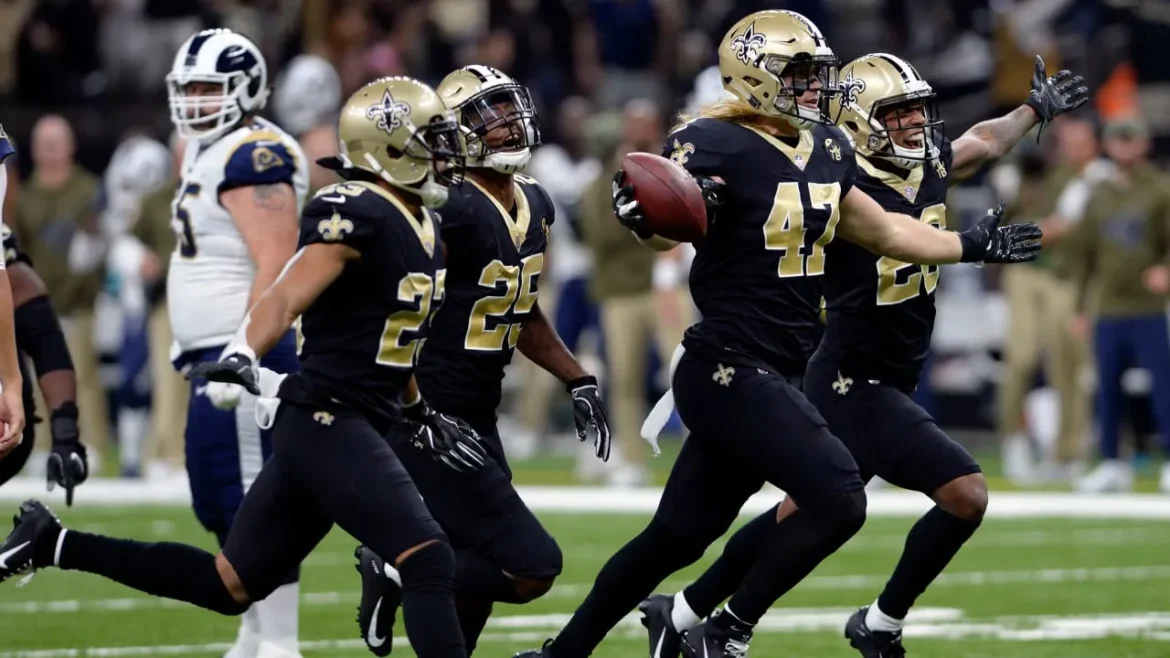 New Orleans Saints vs Los Angeles Rams Match Player Stats